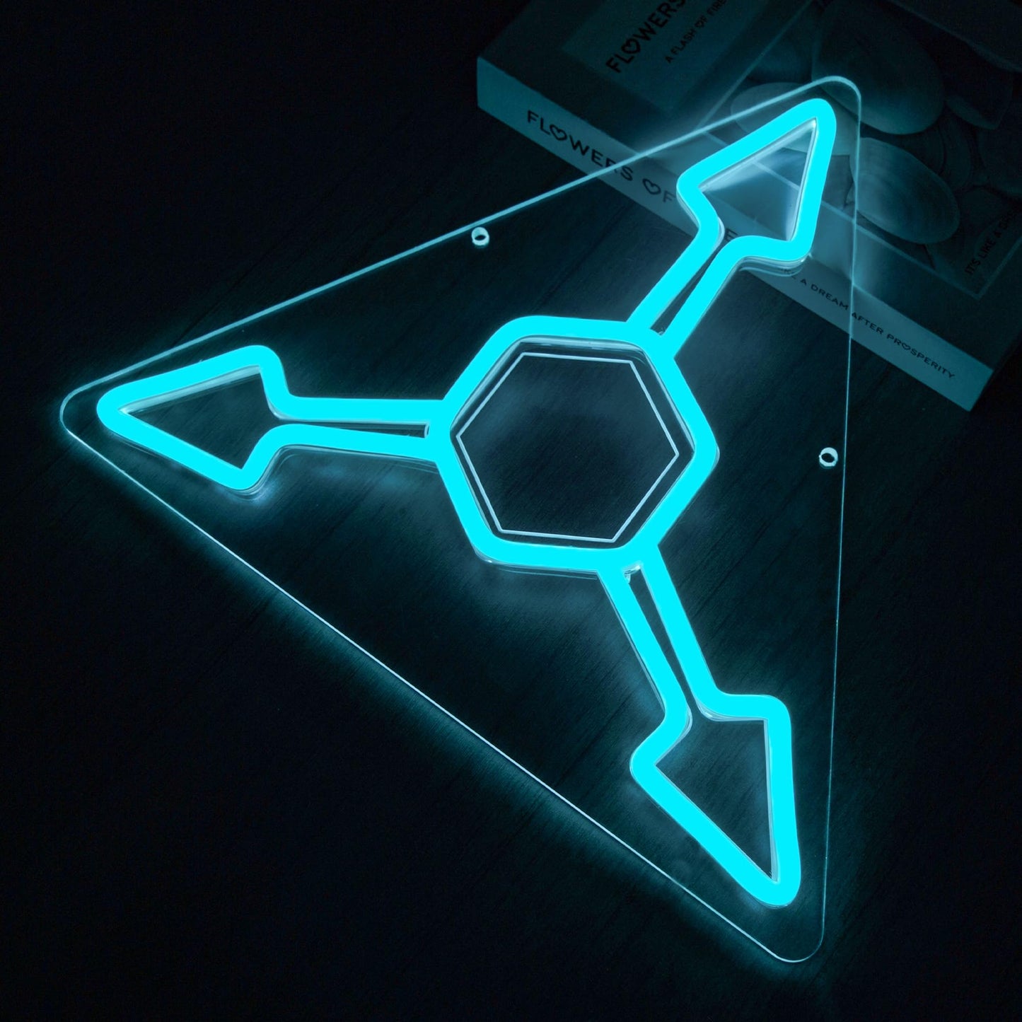 Murder Uzi Neon Sign For Wall Decor Dimmable USB Powered Absolute Solver Neon Light for Gaming Room Man Cave Decor Ideal Modern LED Light
