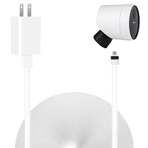 UYODM Power Cable Compatible with SimpliSafe Wireless Outdoor Security Camera,16.5Ft/5m Weatherproof USB Cable Power Your SimpliSafe Outdoor Camera