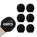 Zettokete Microphone Cover Pop Filter 400 PCS, Disposable Mic Cover with Individual Packing, Microphone Protector Suit for Most Handheld Microphones