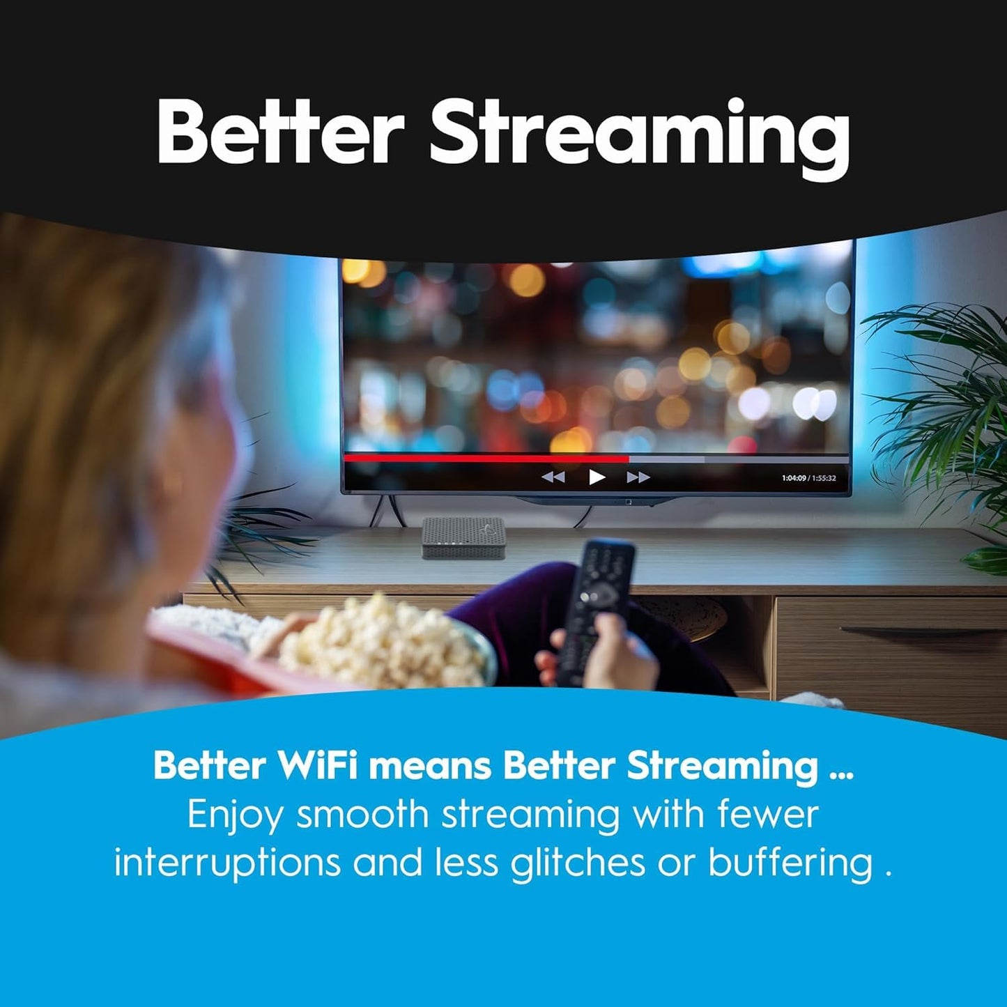 Hitron MoCA 2.5 Adapter (Single Unit Add-On) - Requires Connected Coax Network | Up to 2.5 Gbps Ethernet Over Existing Coax | Ideal for Cable Internet
