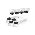 Revo America Ultra 8Ch. 2TB HDD 4K IP NVR Security System - Fixed Lens 8 x 4MP Mini Vadal Dome IP Cameras - Remote Access via Smart Phone, Tablet, PC