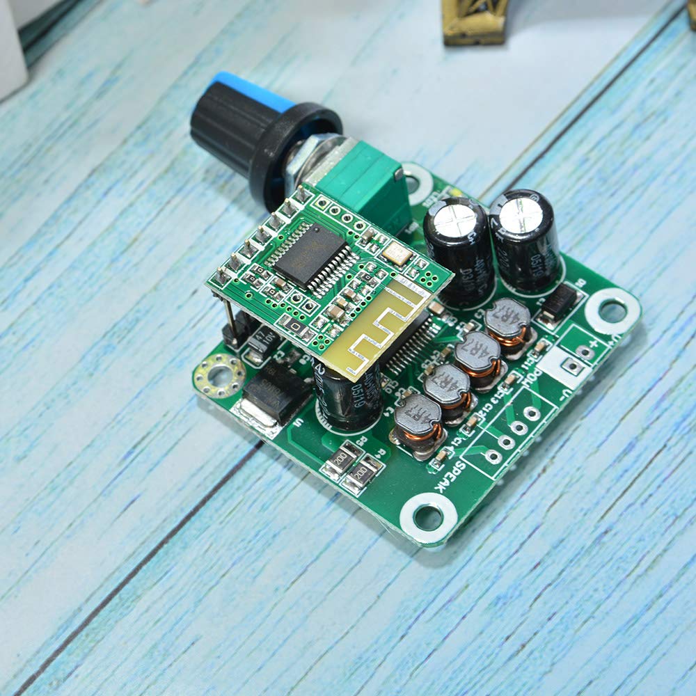 Comimark 1Pcs TPA3110 15Wx2 Digital Amplifier Board Audio Stereo Bluetooth 4.2 Output Power