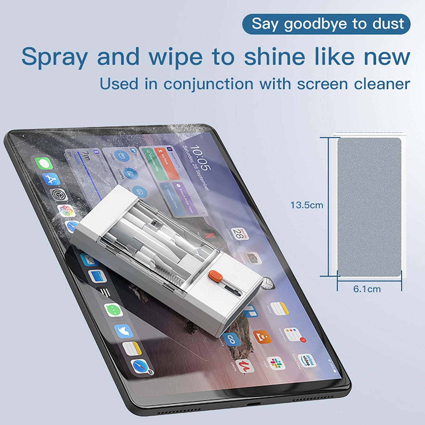 Lanrxs 22 in 1 Precision Cleaning Kit - Professional Electronic Cleaning kit Cleaning Tools for Phone, airPods Headset, Keyboards, Cameras, Laptop