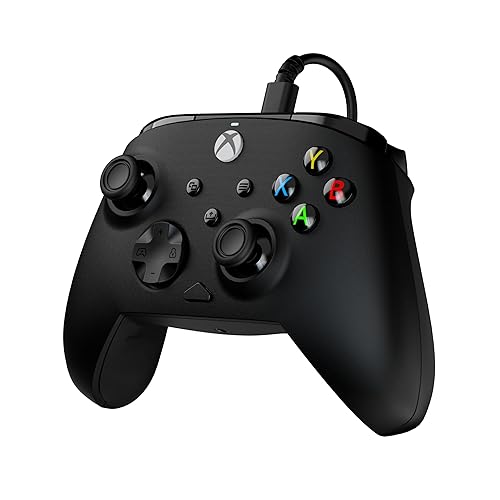 Turtle Beach Rematch Core Wired Gaming Controller: Black - Officially Licensed for Xbox Series X|S, Xbox One, & Windows 10/11 PC - Hall-Effect