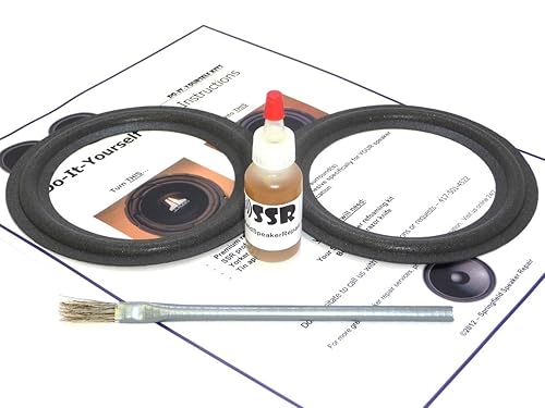 Infinity 4.5" Speaker Foam Surround Edge Repair Kit - 2 Speaker Kit - Compatible with Infinity 902-4585, 902-6770, 902-4151, 70968, 81141-21, RS-1000