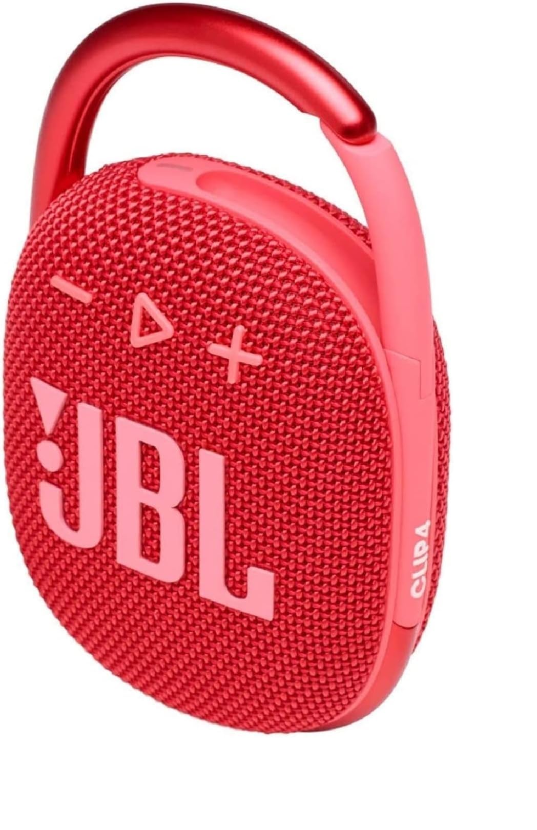 JBL Clip 4 Portable Bluetooth Speaker Bundle with Deluxe CCI Protective Carrying Pouch (Red)