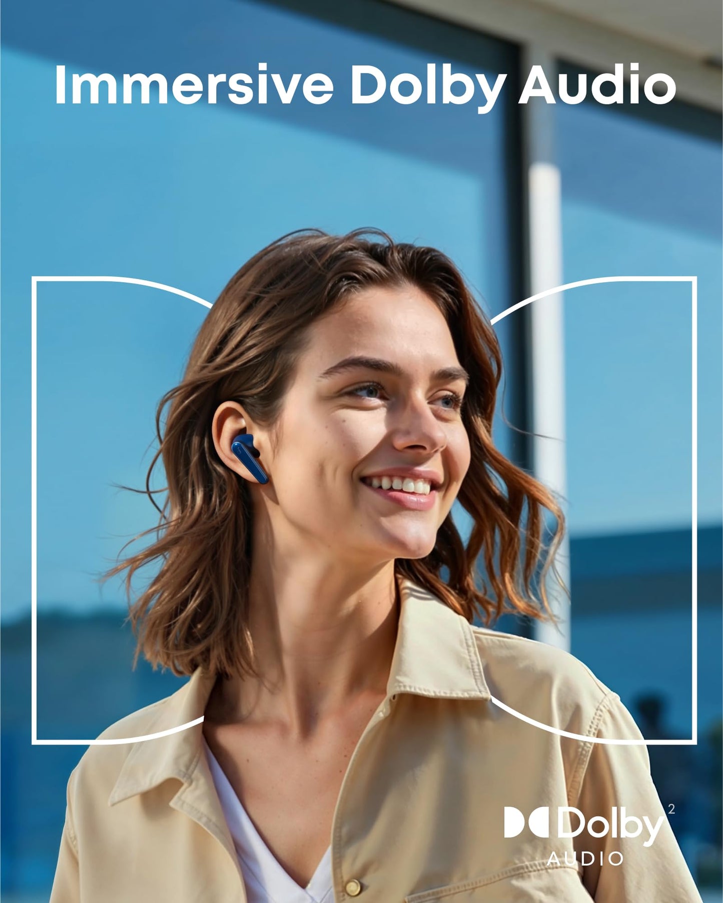 Soundcore Liberty 5 by Anker Noise-Cancelling Earbuds with Dolby Audio