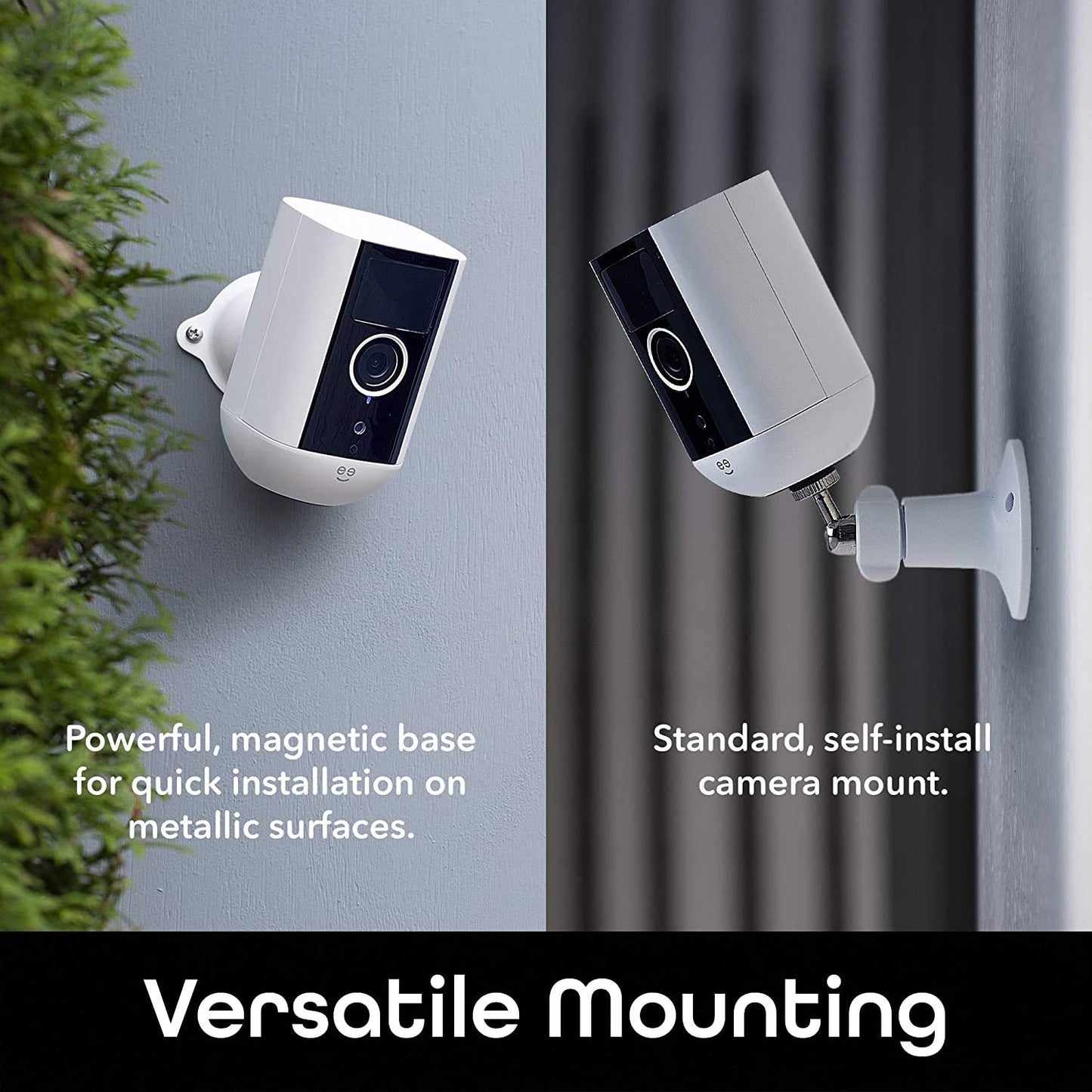 Geeni Freebird 2K Wireless Security Camera, Battery-Powered Outdoor Camera with Magnetic Mount, Smart Motion Detection, Night Vision, Waterproof