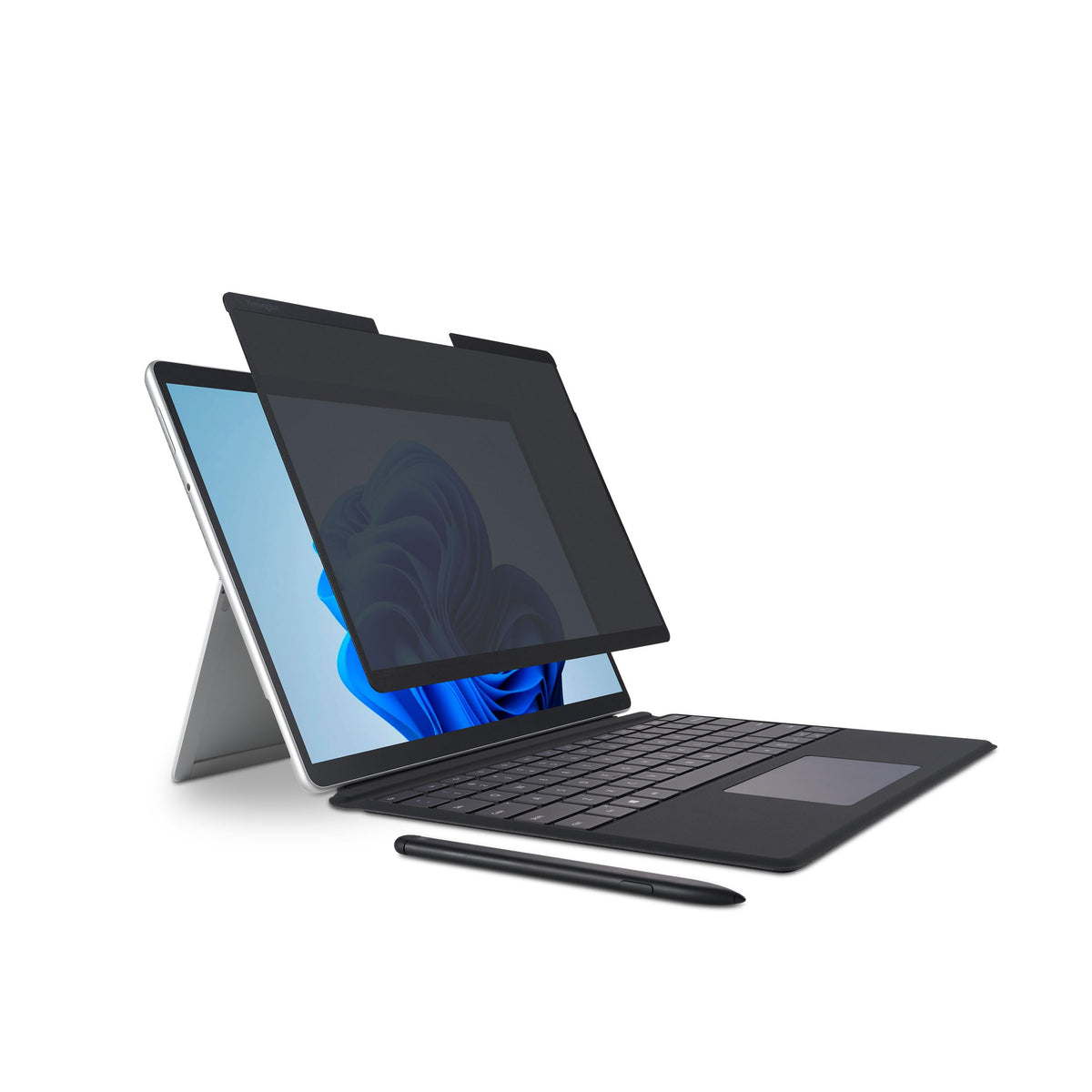 Kensington surface pro 11, 10, X, 9 & 8 magnetic privacy screen, removable privacy filter for 13 inch surface pro, touch screen and surface pen