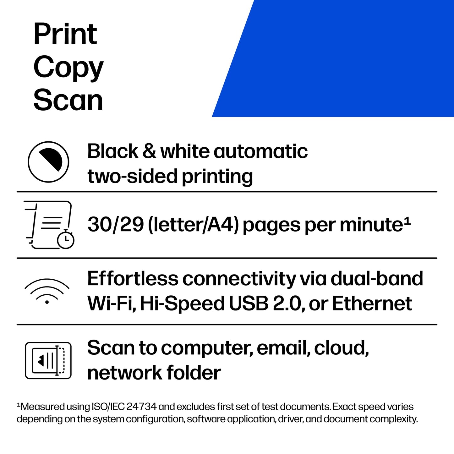 HP LaserJet MFP M234sdw Wireless Printer, Print, scan, Copy, Fast speeds, Easy Setup, Mobile Printing, Best-for-Small Teams