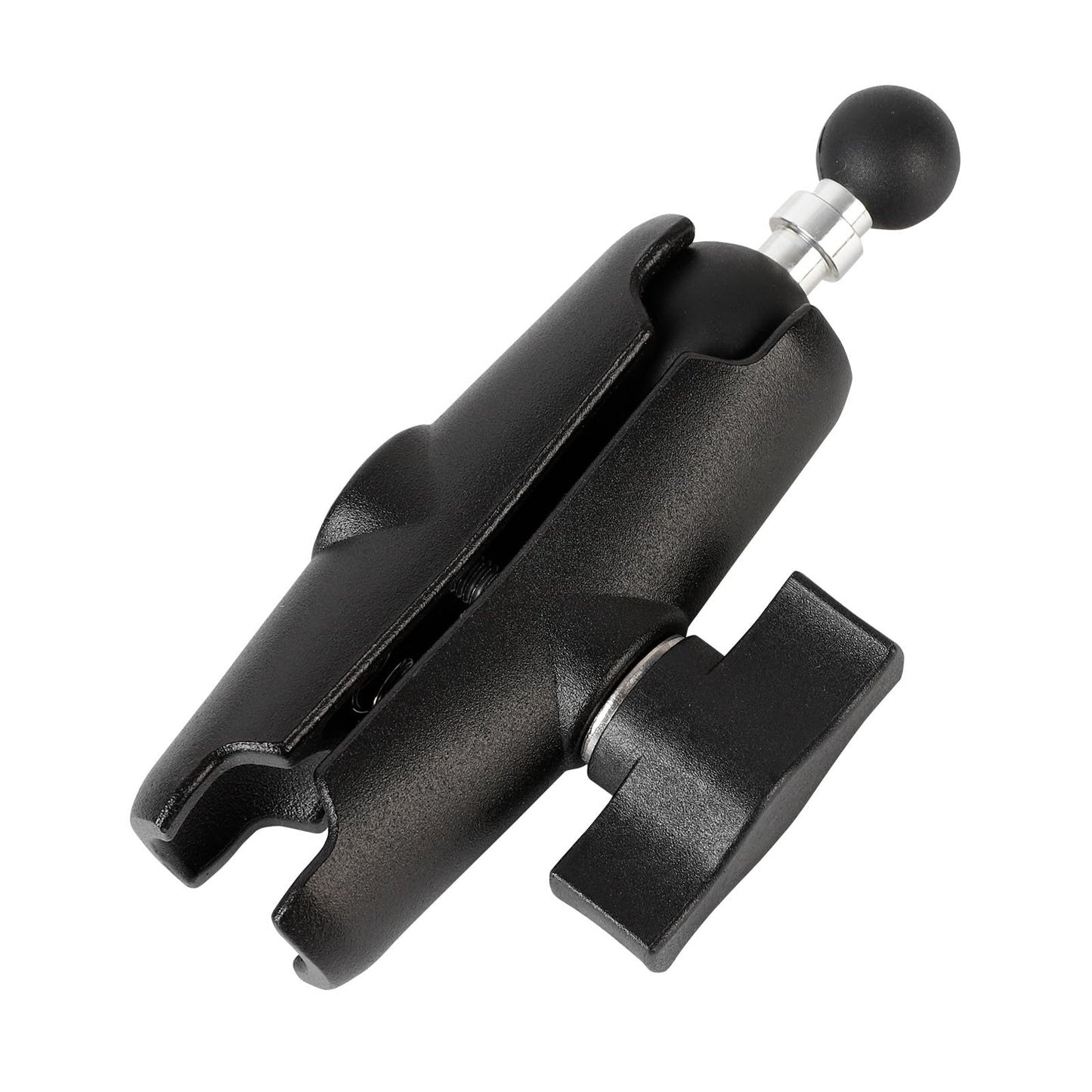 FPN 1 inch to 17mm Ball Adapter with 3.54" Medium Double Socket Arm, Compatible with RAM B Size Mounts, Fits Garmin GPS Mount and 17mm Swivel Ball