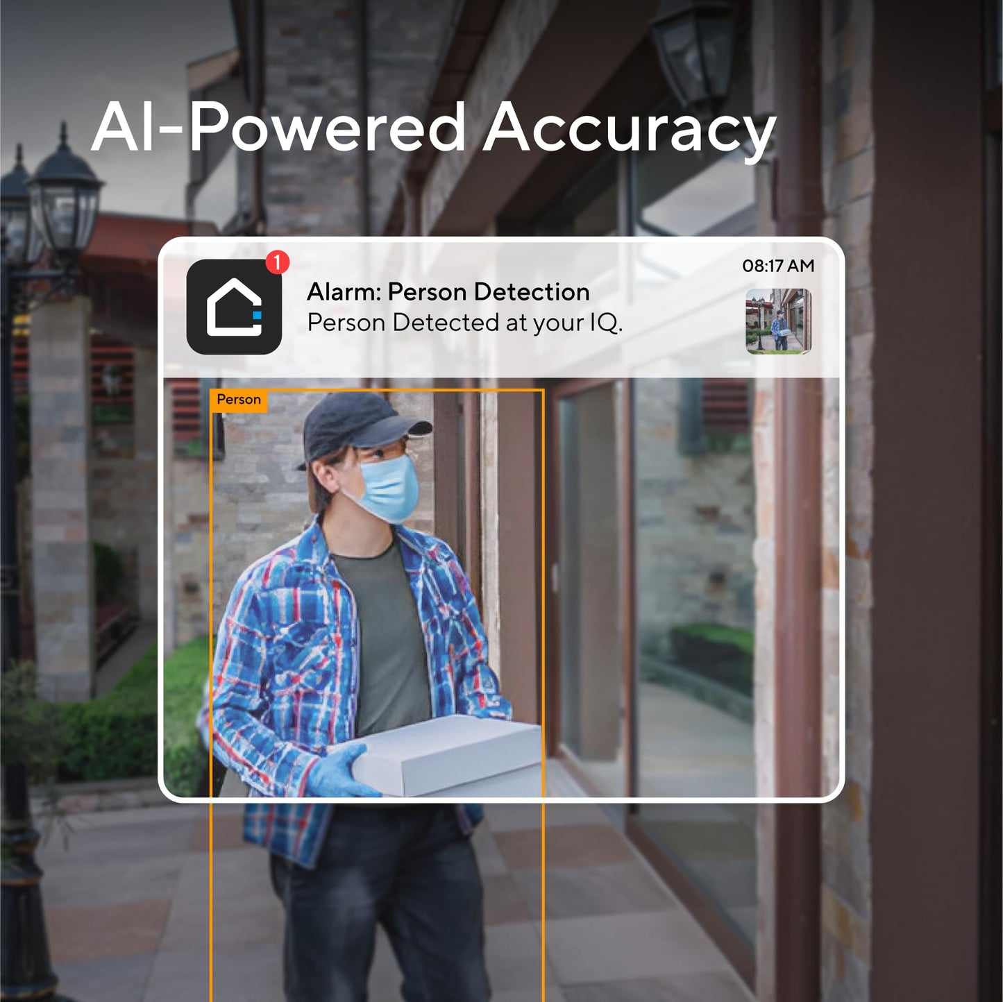 ULTICAM IQ 2K Wired Gemini AI Security Camera - 160° Wide Angle, Free 7?Day Cloud Storage, Dual PoE/Wi?Fi Connectivity, Person/Vehicle/Face Detection