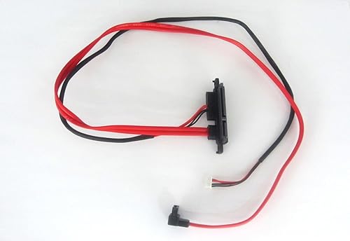 Micro SATA Cables|Intel NUC SSD 18 Inch Internal 22 Pin SATA Replacement Cable Harness - SATA 7+15 Pin 90 Degree to SATA 7 Pin and 5 Pin 1.25mm Pitch