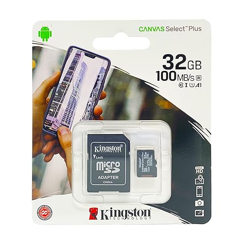 Kyocera Brigadier Cell Phone Memory Card 32GB microSDHC Memory Card with SD Adapter