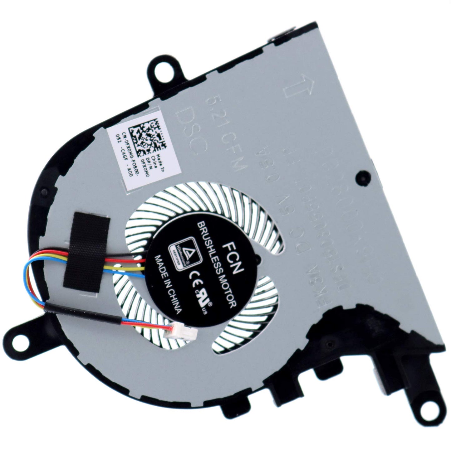 Deal4GO CPU Cooling Fan 0FX0M0 FX0M0 0NPFW6 NPFW6 DC28000K9D0 for Dell Inspiron 15 5570 5575 5770 Latitude 3490 3590 E3490 E3590 DC28000K9F0