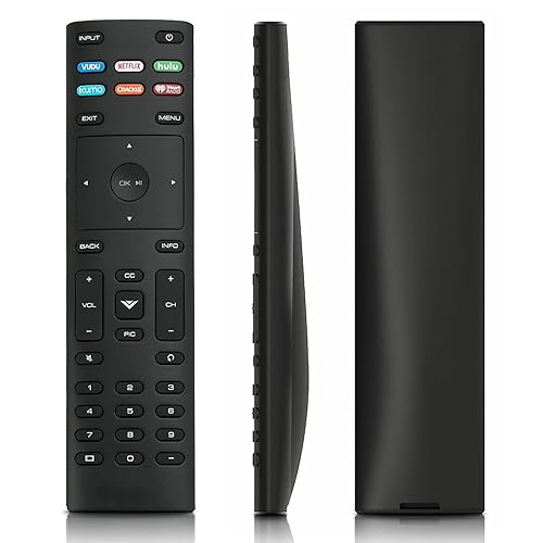 Universal Remote Control, XRT136 for All VIZIO LED LCD HD 4K HDR Smart TVs with Hulu VUDU XUMO Crackle iHeart