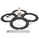 Springfield Speaker 6.5" Foam Surround Edge Repair Kit - 4 Speaker Kit - Compatible with JBL Control 5, G200, P20, P206, P206G, P206H, J216, J216A