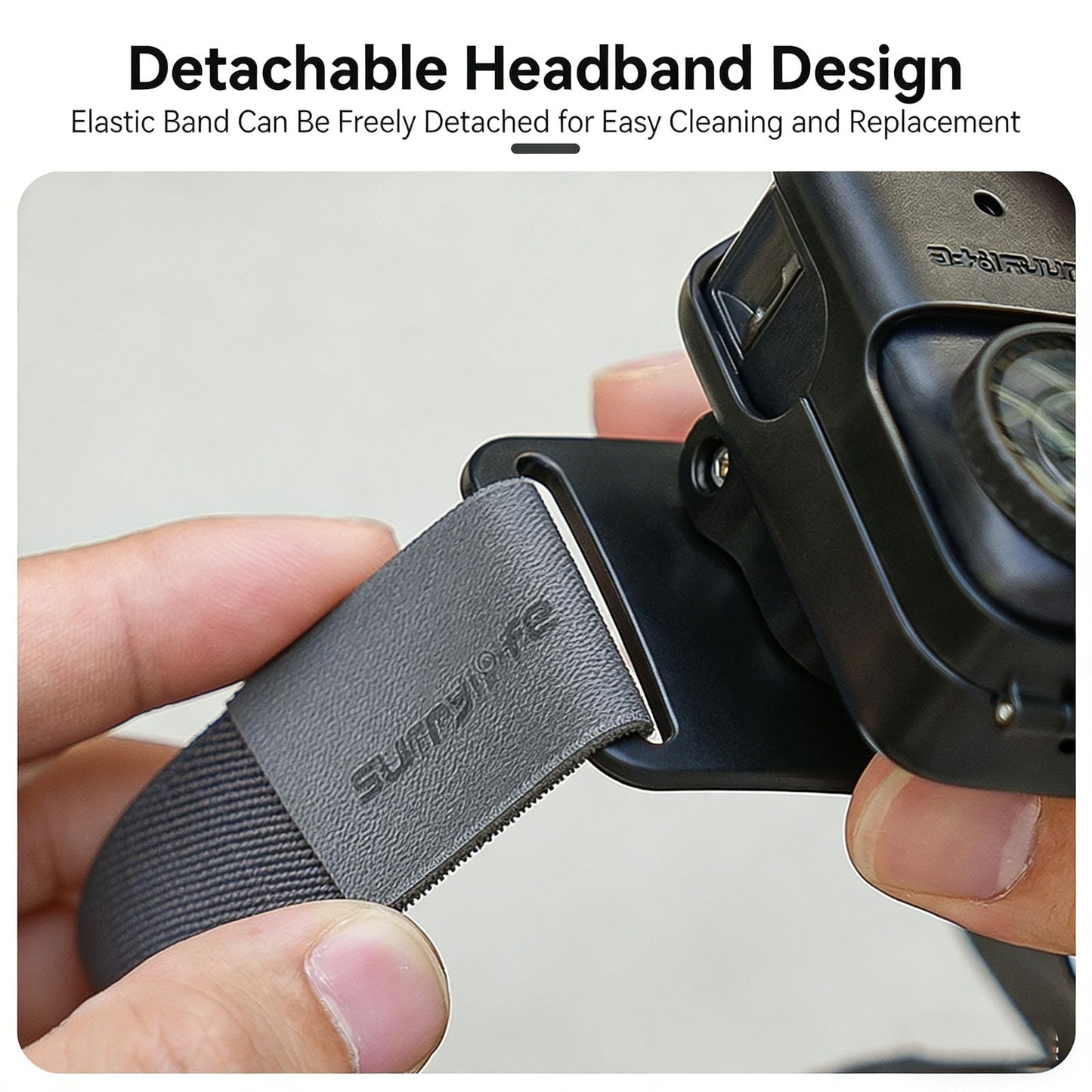 XCSFDCA Headband for DJI Osmo Nano,Head Strap Mount Straps Accessories for DJI Osmo Nano Fixed Bracket 360° Rotation
