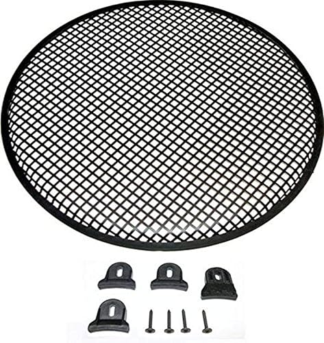 DEEJAY LED TBH18GR 18-inch Diameter Steel Monster Mesh Grill with Clamps & Screw for 18-in Woofers with Hardware