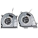 Replacement CPU & GPU Cooling Fan for HP Envy X360 15-DS 15-DR 15M-DS 15M-DS0011DX 15-DS1063CL 15-DS1077NR L53542-001 L53541-001 L53867-001