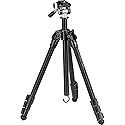 Vortex Optics Mountain Pass Tripod Kit - 2-Way Pan Head, 22 lb Max Load, Arca-Swiss Head Mount - Unlimited, Unconditional Warranty