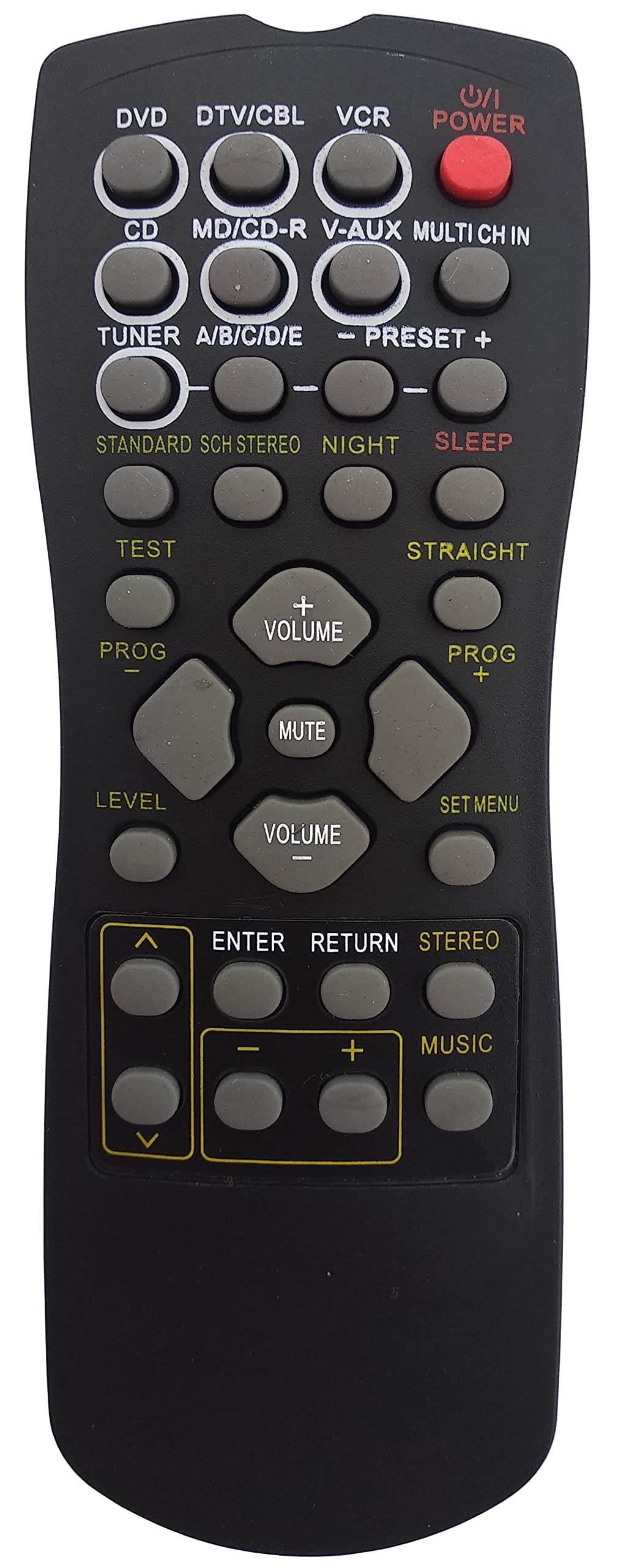 Gorilla babo Universal Remote Compatible for Yamaha RAV309 HTR-5930 RX-V359 YHT-270 YHT-570SL Audio Video Receiver