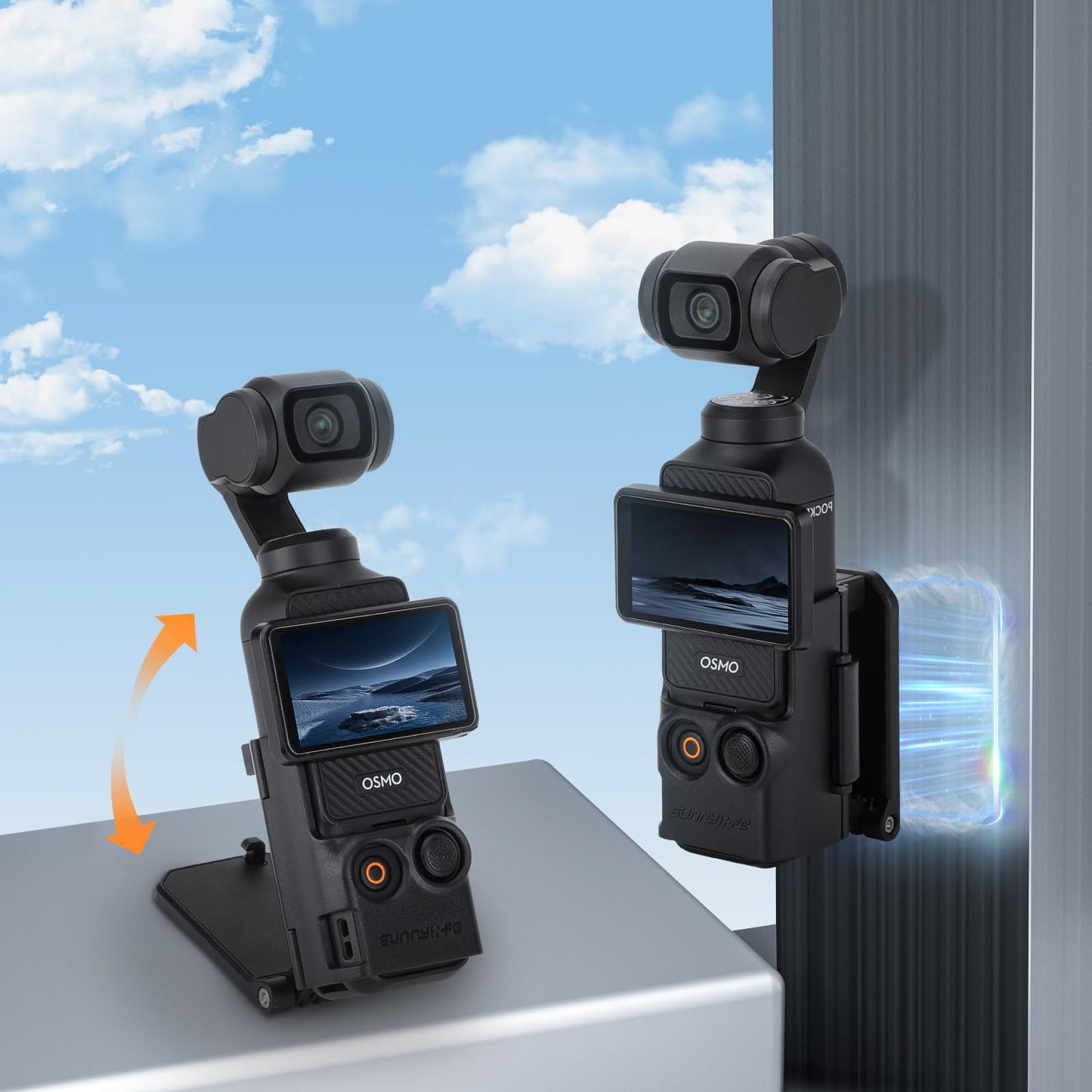 BTG Magnetic Mount for DJI Pocket 3 Accessories Magnet Mount