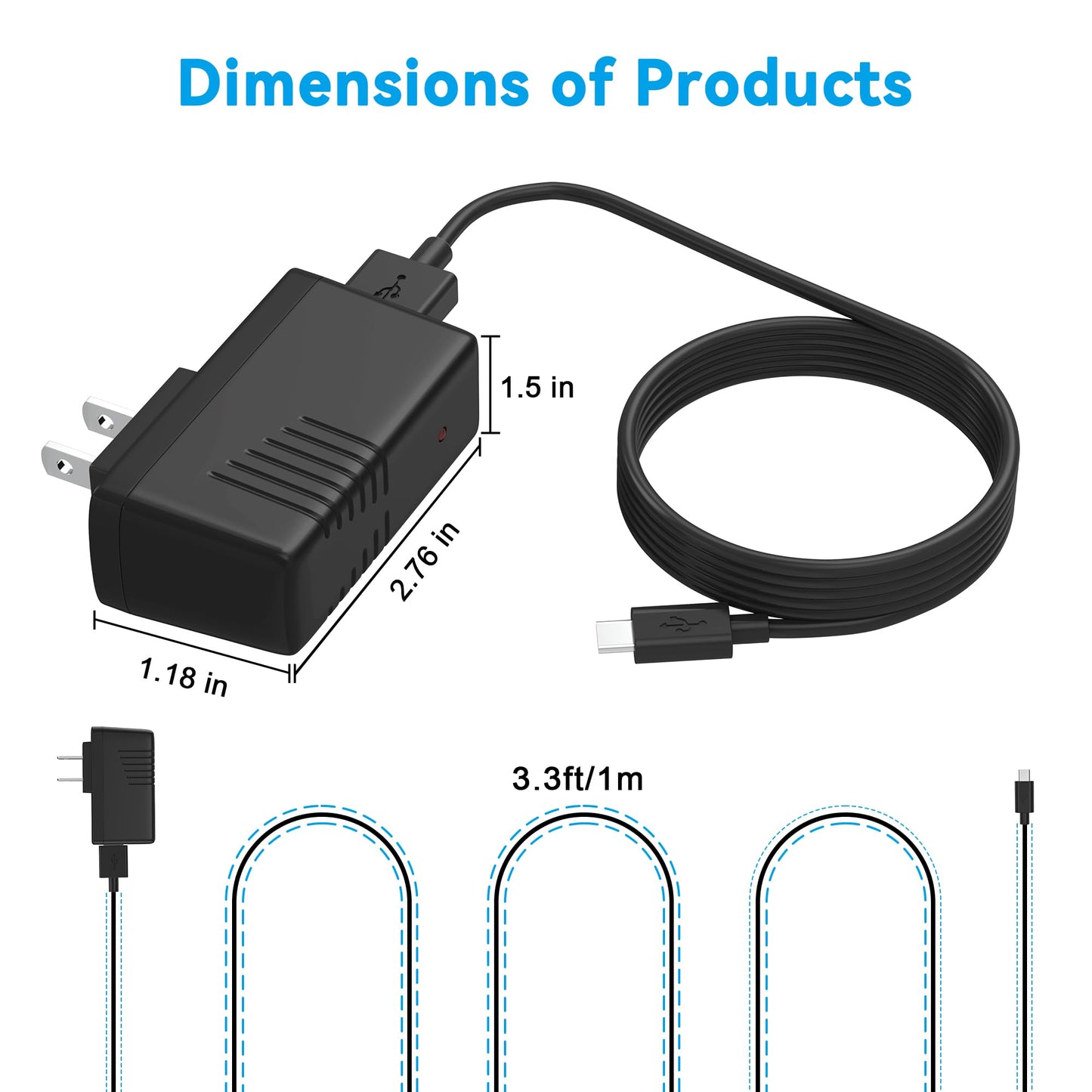 PK Power AC Adapter for Netgear Nighthawk M1 MR1100 4GX Gigabit LTE Mobile WiFi Router Power Supply Cord Charger