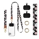DARUIXZ Phone Lanyard Crossbody Wrist Strap, Universal Adjustable Neck Strap for Phone Case Keys ID Badges, Phone Accessories Travel Essential