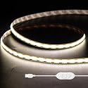 Gingsow USB 5V COB LED Strip Lights 3.28ft/1M, Natural White 4000K Dimmable USB Powered Density COB Tape Flexible Cuttable LED Strip for TV Backlight