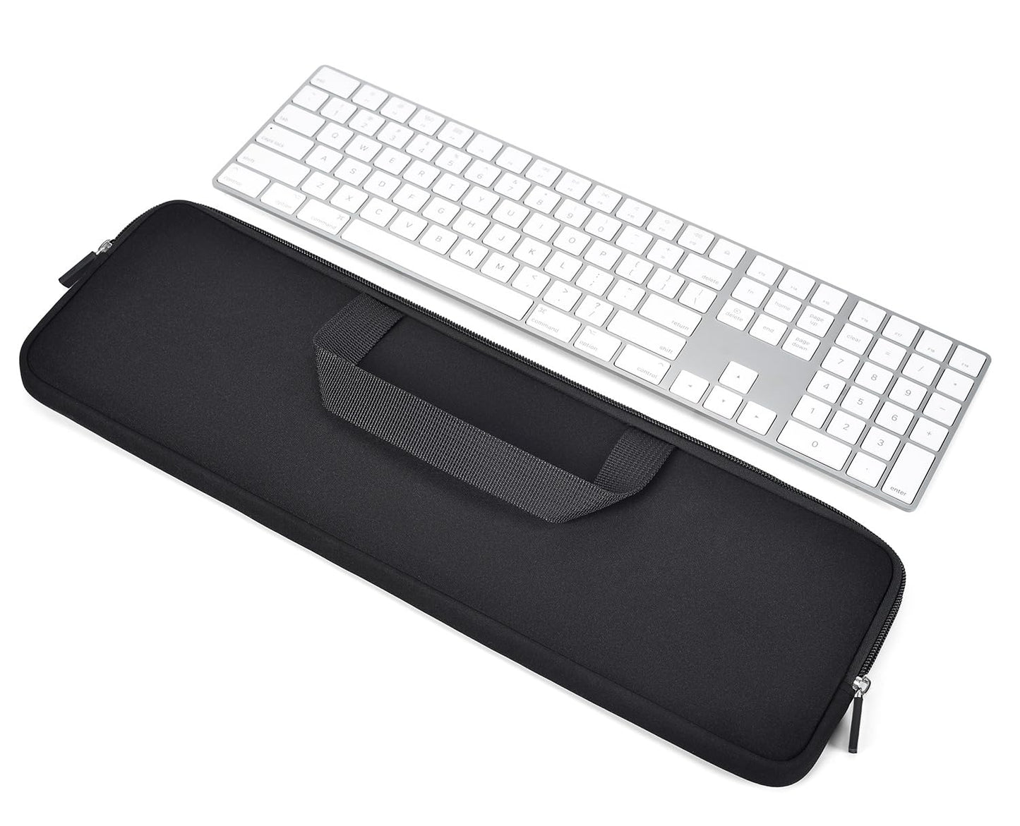 Neoprene Case Sleeve Bag for Apple Mac Studio/2024 2023 iMac 24" Magic Keyboard With M4 M3 M1 Touch ID and Numeric Keypad A2520, MQ052LL/A A1843