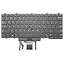 Keyboard go go go Replacement Keyboard for Dell Latitude E5450 E5470 E7450 E7470 Laptop Part Number PK1313D4B00 with Pointer with Backlight US Layout