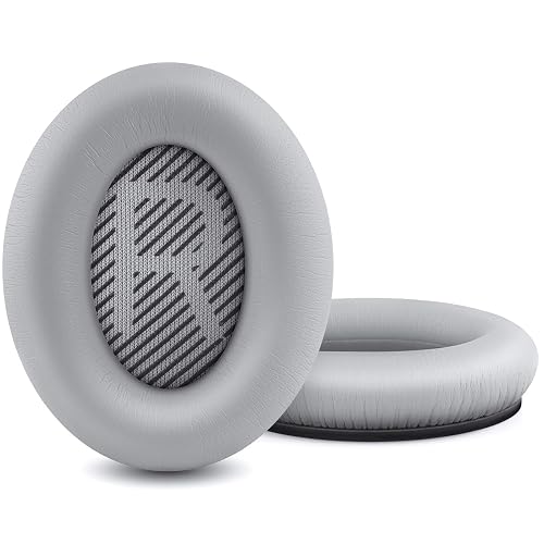 HZTCAM Professional Replacement Ear Pads for Bose QuietComfort 35 QC15 QC25 QC2 QC35/ Ae2 Ae2i Ae2w SoundTrue & SoundLink Over-Ear/Around-Ear