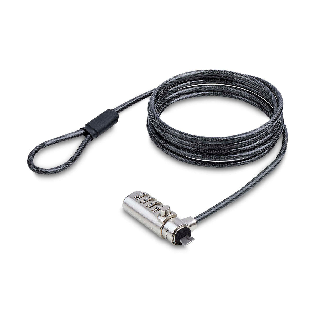StarTech Slim Lock, 5ft (1.5m) Combination Locking Cable, TAA