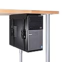 Penn Elcom Under-Desk Computer Mount, Adjustable Straps Fit up to 71 Inches - PC Tower Holder