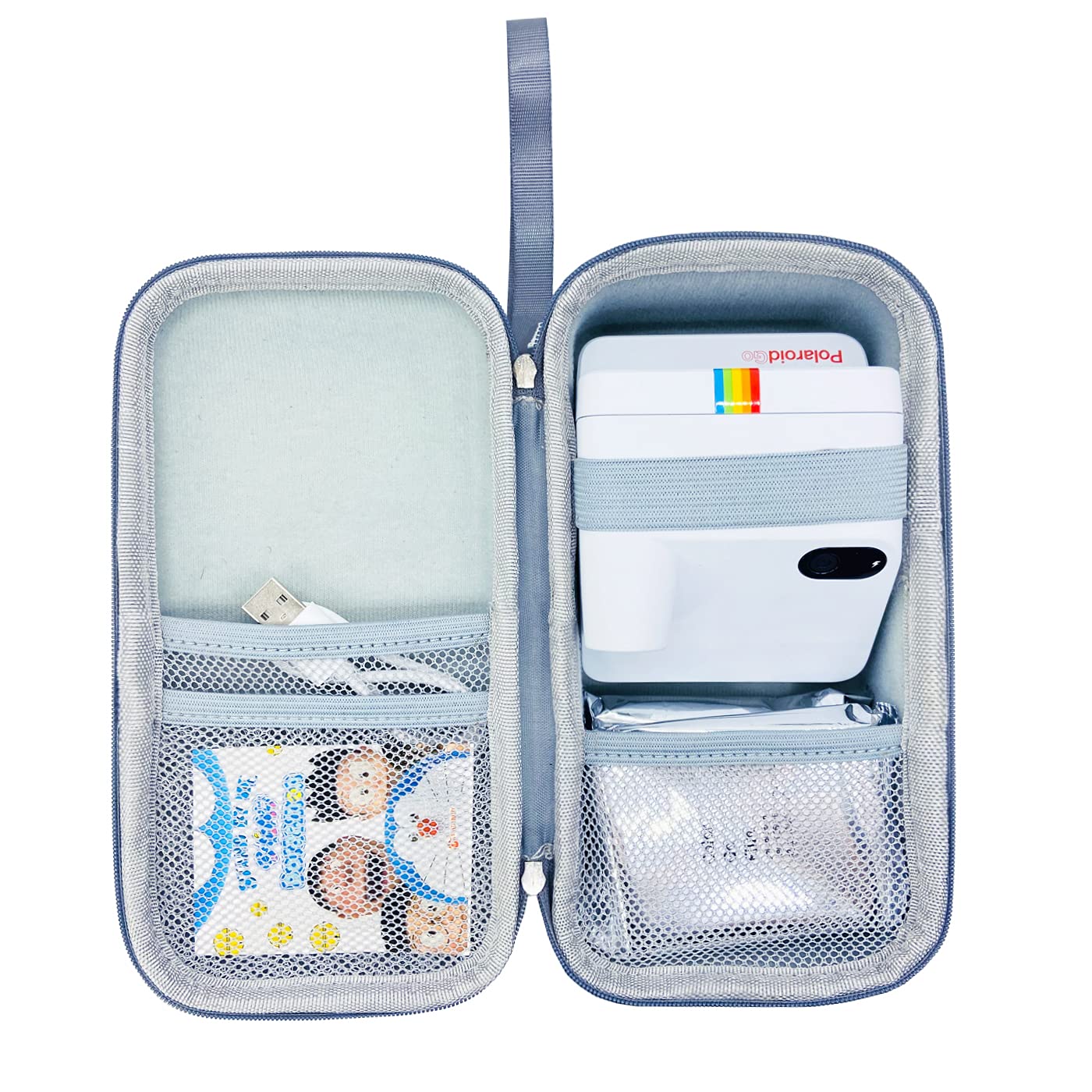 RAWECUD Hard Carrying Case for Polaroid Go Instant Mini Camera (9035), Travel Storage Box for Polaroid Go Camera and Film Accessories (Case Only)