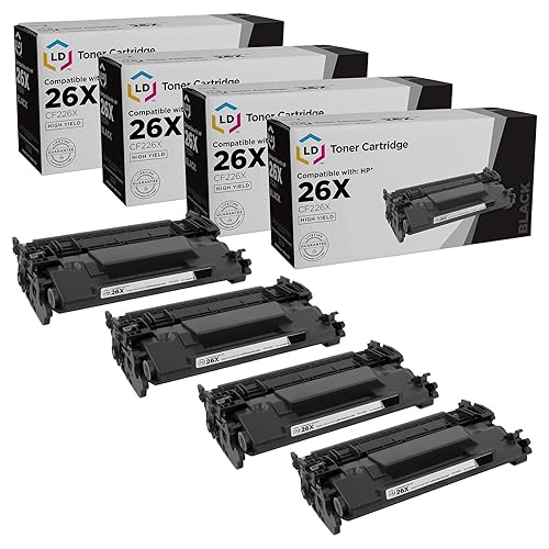 LD Products Compatible Replacement for HP 26X Toner Cartridge CF226X 26A CF226A for Laserjet Pro M402d M402dne M402dw M402n MFP M426fdw MFP M426dw (HY