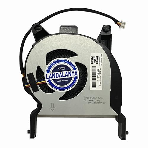 LANDALANYA Replacement New CPU Cooling Fan for HP ProDesk Mini 600 G3 400 G3 Series 914266-001 BUC0712HB-00 DC12V Fan