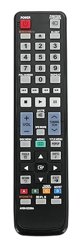 VINABTY New AH59-02298A Replaced Home Theater/DVD Remote fits for Samsung HTC6500 HTC6500/XAA HTC6500XAA HTC6730WXAA HTC6900W HTC6900W/XAA HTC6930W