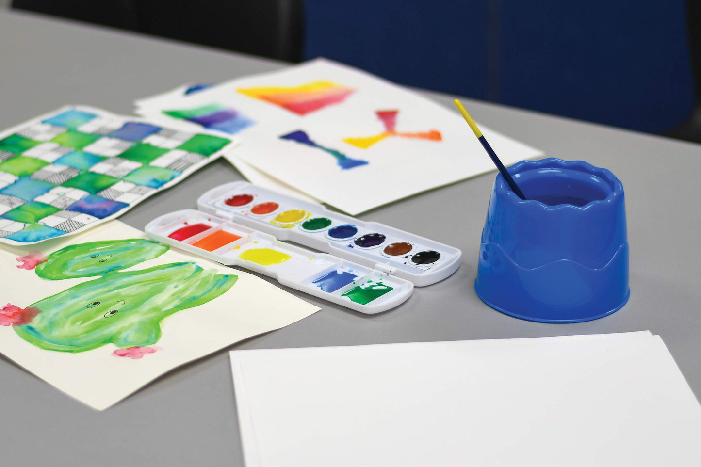 UCreate Watercolor Paper, White, Package, 140 lb., 9" x 12", 50 Sheets