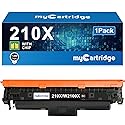 210X Toner Cartridges 1 Pack High Yield Compatible Replacement for HP 210X 210A for Color LaserJet Pro MFP 4301fdw 4301fdn Pro 4201dw 4201dn Series