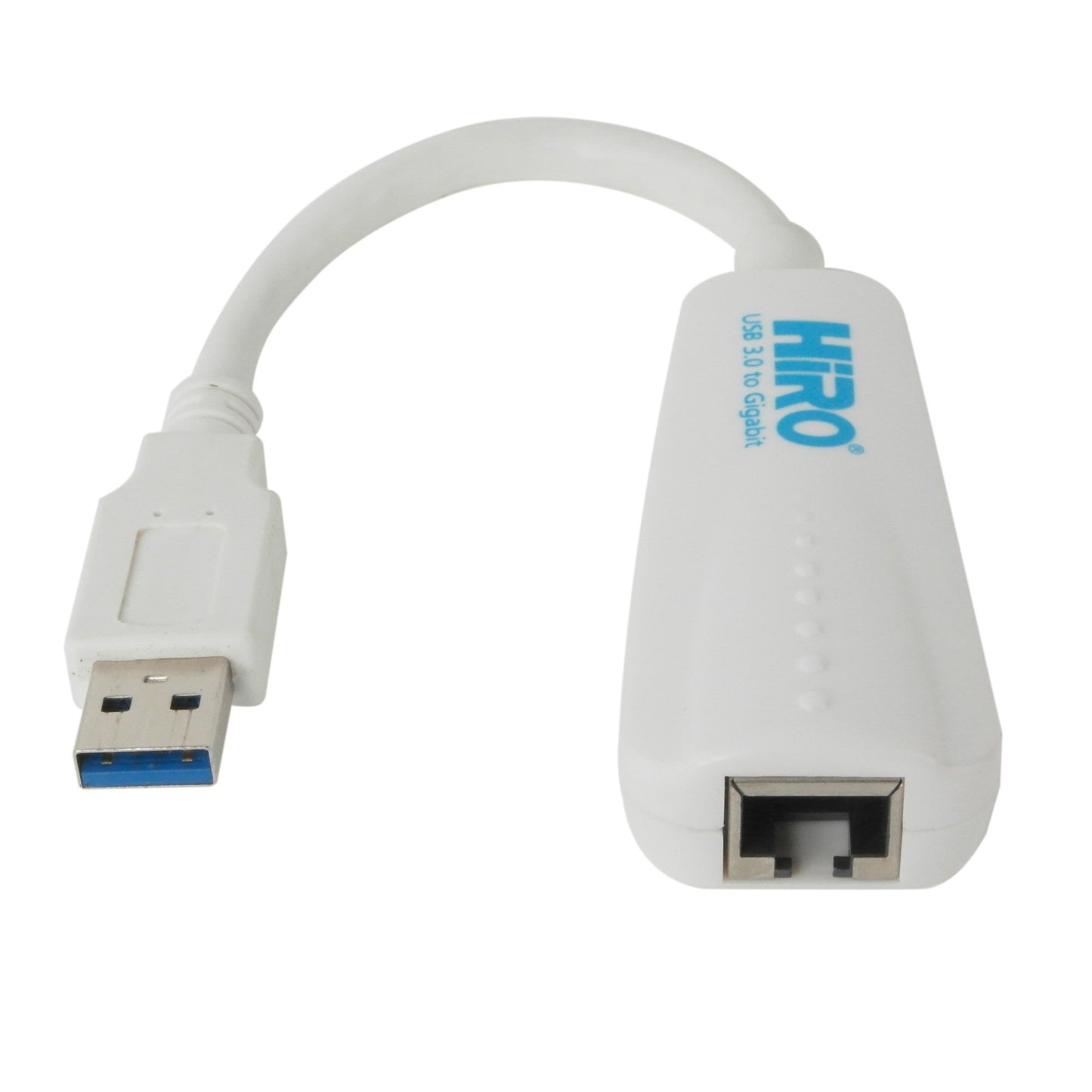 HiRO H50365 Dual Interface USB USB-C Type-C Type C USB 3.0 to Gigabit Ethernet LAN 1000Mbps 1000 Mbps Portable Network Adapter Windows 11 10 Plug n