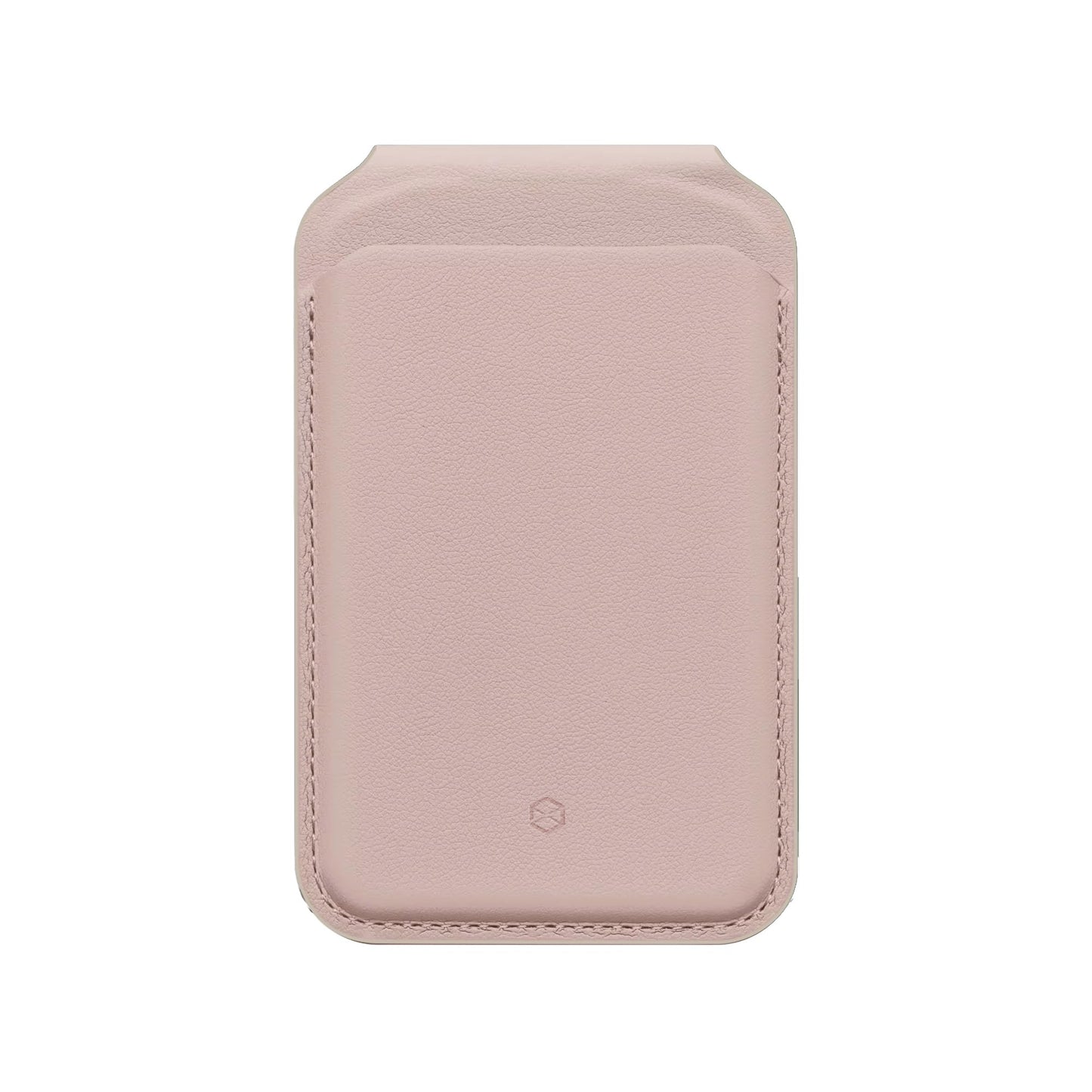modlabco. MagSafe Compatible Vegan Leather Card Holder Wallet, Magnetic Attachment for iPhone, Pocket-Friendly Design, Stores Up to 4 Cards (Pink