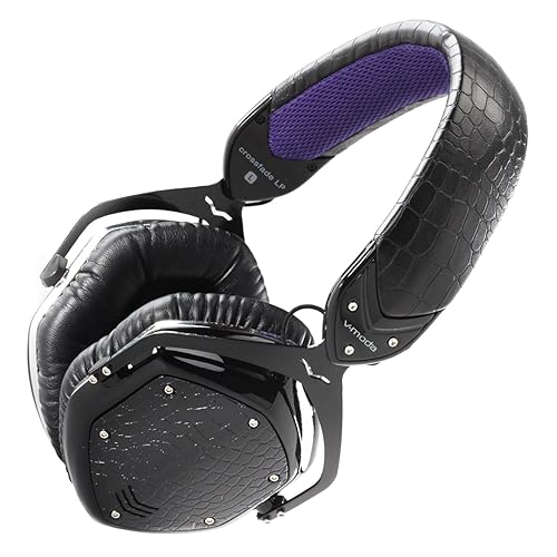 V-MODA Crossfade LP Over-Ear Noise-Isolating Metal Headphone (Nero)