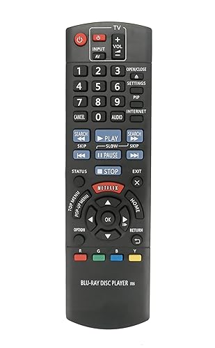 New N2QAYB000867 Replace Remote for Panasonic Blu-ray Disc Player DMP-BD89 DMP-BD79 DMPBD89 DMPBD79 N2QAYB000870
