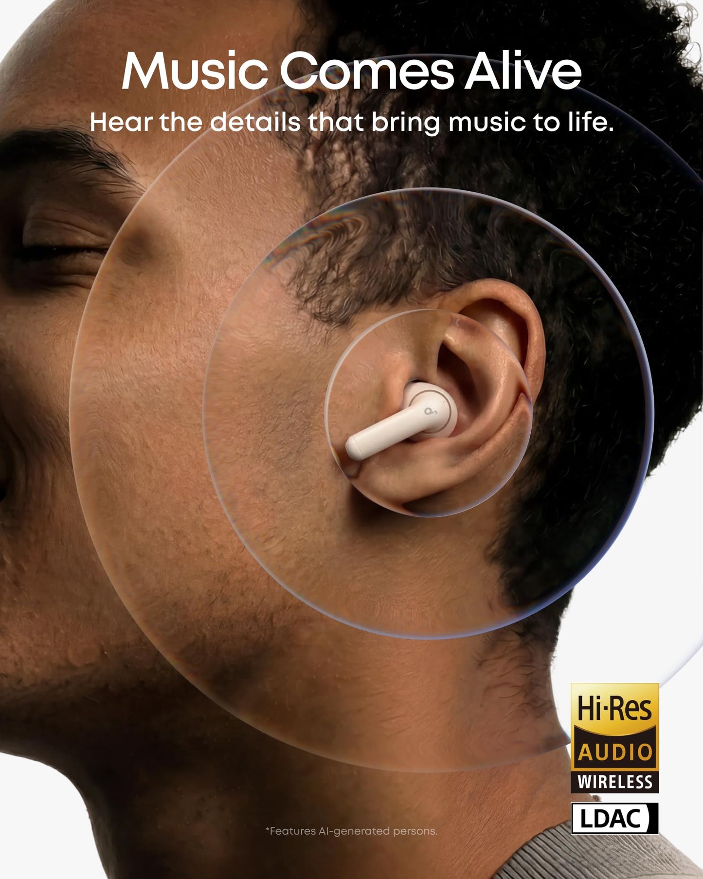 Soundcore Anker P42i Wireless Earbuds with Adaptive ANC for Daily Noise