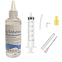 Printhead Cleaner Kit Print Head Cleaning Kit Compatible with Canon/Brother/Epson/HP Inkjet Printers HP 8600 8610 5520 4620 6520 6600 6700 6968 6978