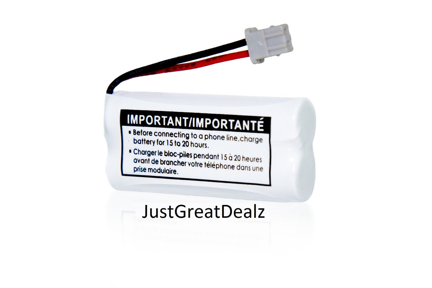 JustGreatDealz Battery BT-1021 BT1021 BBTG0798001 for Uniden Cordless Handset Telephones (2-Pack)