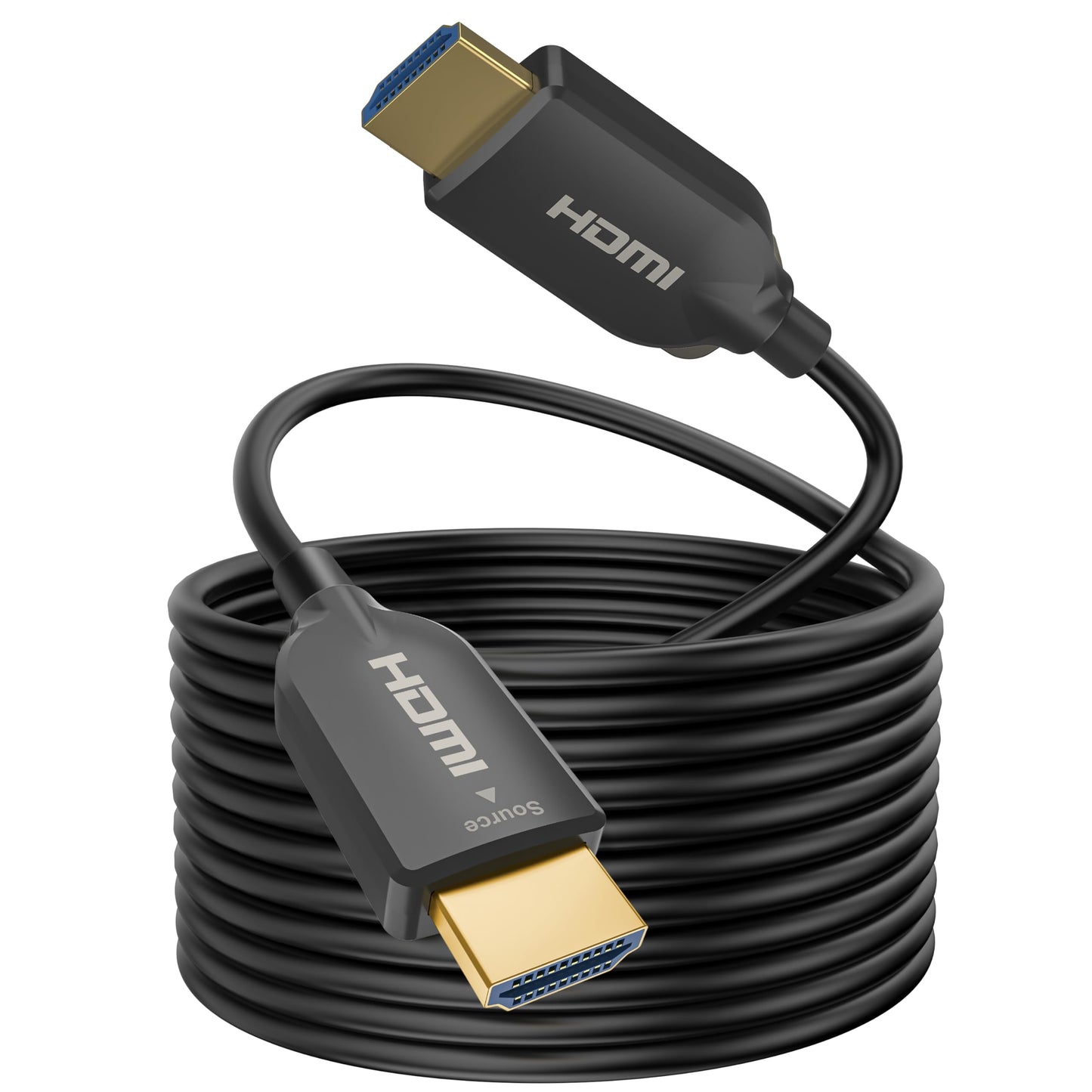 SOEYBAE 4K Fiber Optic HDMI Cable 65ft, Ultra High Speed 18Gbps, Support HDCP 2.2, ARC, 4K UHD, HD 1080p, Unidirectional Active 2.0 Cord, 3D