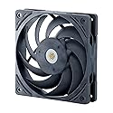 Scythe Grand Tornado 120 PWN Full-LCP Made Industry-Level Low-Noise Quiet Computer Case Fan, 120mm x 25mm, Magnetic Fluid Dynamic Bearing, 4-Pin